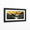 El Espejo Dorado - Caperh | Cuadro decorativo de Canvas Lab