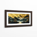 El Espejo Dorado - Caperh | Cuadro decorativo de Canvas Lab