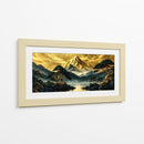 El Espejo Dorado - Caperh | Cuadro decorativo de Canvas Lab