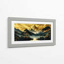 El Espejo Dorado - Caperh | Cuadro decorativo de Canvas Lab