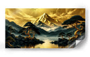 El Espejo Dorado - Caperh | Cuadro decorativo de Canvas Lab