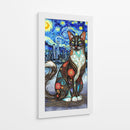 El Gato de Van Gogh - Caperh | Cuadro decorativo de Canvas Lab