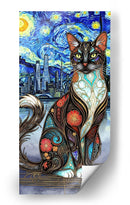 El Gato de Van Gogh - Caperh | Cuadro decorativo de Canvas Lab