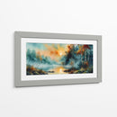 El Lago Dorado - Caperh | Cuadro decorativo de Canvas Lab