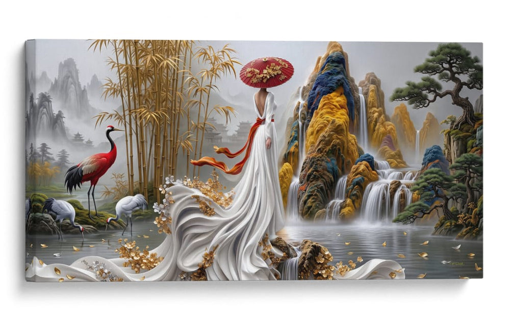 El Manto Blanco - Caperh | Cuadro decorativo de Canvas Lab