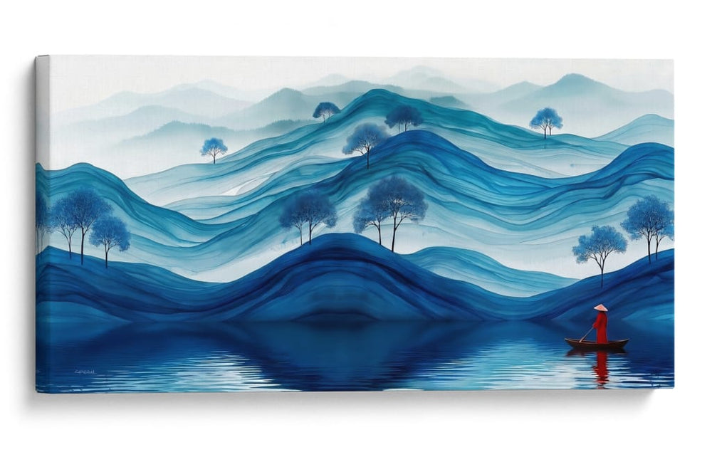 El Pescador Solitario - Caperh | Cuadro decorativo de Canvas Lab