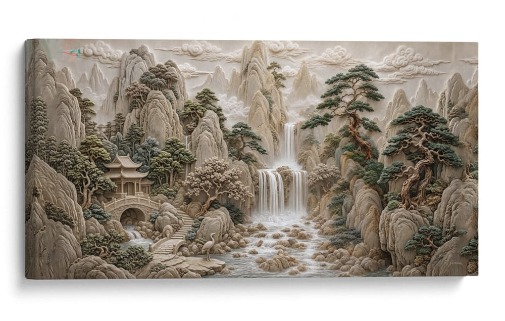 El Santuario de Piedra - Caperh | Cuadro decorativo de Canvas Lab