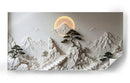 El Sol de la Cumbre - Caperh | Cuadro decorativo de Canvas Lab