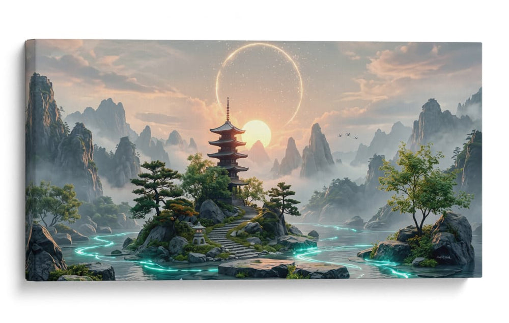 El Templo del Sol - Caperh | Cuadro decorativo de Canvas Lab