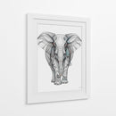 Elefante IV - Caperh | Cuadro decorativo de Canvas Lab