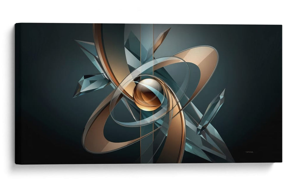Elipse de Cromo - Caperh | Cuadro decorativo de Canvas Lab