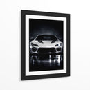 Carro branco - Vicky Hanggara | Cuadro decorativo de Canvas Lab