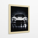 Carro branco - Vicky Hanggara | Cuadro decorativo de Canvas Lab
