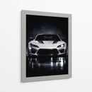 Carro branco - Vicky Hanggara | Cuadro decorativo de Canvas Lab