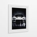 Carro branco - Vicky Hanggara | Cuadro decorativo de Canvas Lab
