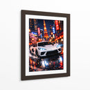 Carro branco japonês - Vicky Hanggara | Cuadro decorativo de Canvas Lab