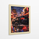 Carro preto japonês - Vicky Hanggara | Cuadro decorativo de Canvas Lab