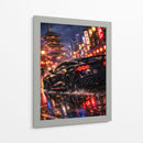 Carro preto japonês - Vicky Hanggara | Cuadro decorativo de Canvas Lab