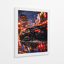 Carro preto japonês - Vicky Hanggara | Cuadro decorativo de Canvas Lab