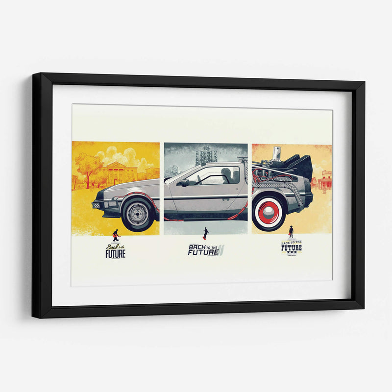 Back to the Future trio | Cuadro decorativo de Canvas Lab