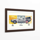 Back to the Future trio | Cuadro decorativo de Canvas Lab