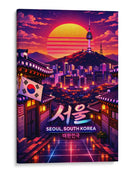 Arte Pop de Seul, Coreia do Sul - Vicky Hanggara | Cuadro decorativo de Canvas Lab