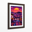 Arte Pop de Seul, Coreia do Sul - Vicky Hanggara | Cuadro decorativo de Canvas Lab