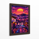 Arte Pop de Seul, Coreia do Sul - Vicky Hanggara | Cuadro decorativo de Canvas Lab