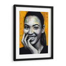 Beyonce sobre letras | Cuadro decorativo de Canvas Lab