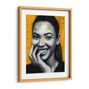 Beyonce sobre letras | Cuadro decorativo de Canvas Lab