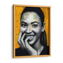Beyonce sobre letras | Cuadro decorativo de Canvas Lab