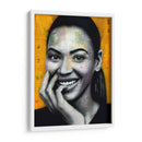 Beyonce sobre letras | Cuadro decorativo de Canvas Lab
