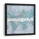 Mapa De Palabras V - Studio W | Cuadro decorativo de Canvas Lab