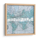 Mapa De Palabras V - Studio W | Cuadro decorativo de Canvas Lab