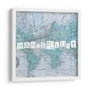 Mapa De Palabras V - Studio W | Cuadro decorativo de Canvas Lab