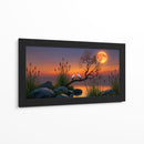 Encuentro en el Lago - Caperh | Cuadro decorativo de Canvas Lab