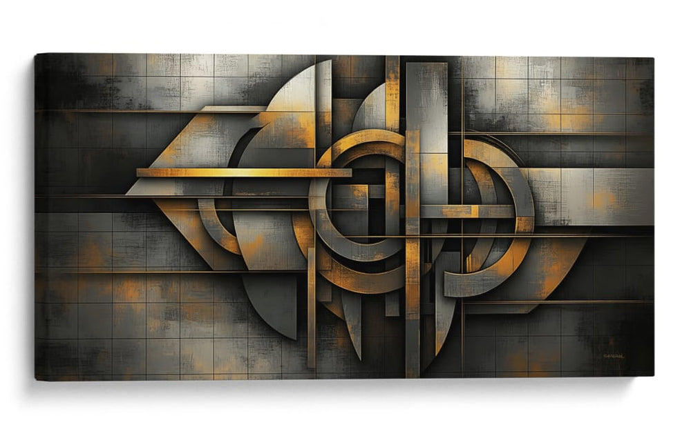 Engaste de Metal - Caperh | Cuadro decorativo de Canvas Lab