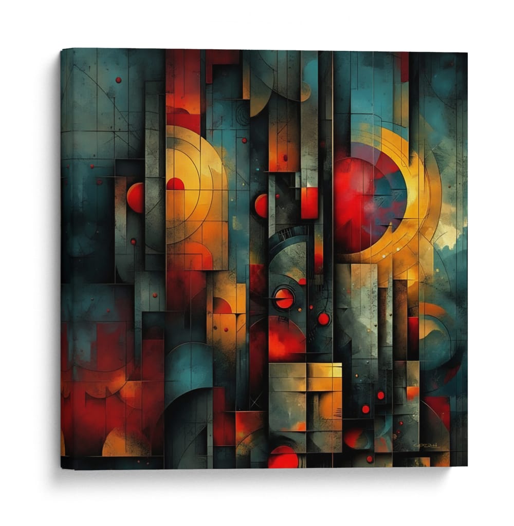 Entramado de Fuego - Caperh | Cuadro decorativo de Canvas Lab