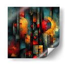 Entramado de Fuego - Caperh | Cuadro decorativo de Canvas Lab