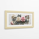 Escultura de Rosas - Caperh | Cuadro decorativo de Canvas Lab