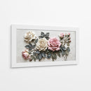 Escultura de Rosas - Caperh | Cuadro decorativo de Canvas Lab