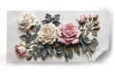 Escultura de Rosas - Caperh | Cuadro decorativo de Canvas Lab