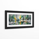 Espejo Verde - Caperh | Cuadro decorativo de Canvas Lab