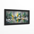 Espejo Verde - Caperh | Cuadro decorativo de Canvas Lab