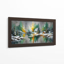 Espejo Verde - Caperh | Cuadro decorativo de Canvas Lab