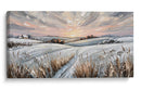Espigas y Nieve - Caperh | Cuadro decorativo de Canvas Lab