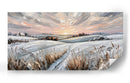 Espigas y Nieve - Caperh | Cuadro decorativo de Canvas Lab