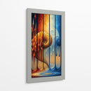 Espiral de Bermellón - Caperh | Cuadro decorativo de Canvas Lab