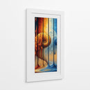 Espiral de Bermellón - Caperh | Cuadro decorativo de Canvas Lab