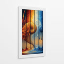 Espiral de Bermellón - Caperh | Cuadro decorativo de Canvas Lab